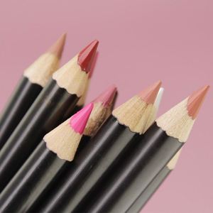 Delineador de Ojos, Cejas y Labios 3 en 1 Multifuncional con Logotipo Personalizado, Lápiz Labial de Madera, Lápiz Labial Mate, Cosméticos en 25 Colores - Product Image 4