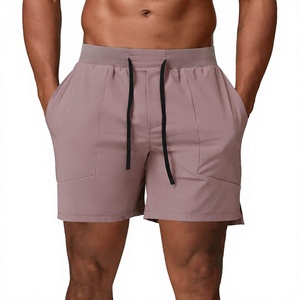 Shorts de sport de haute qualité avec logo personnalisé, vêtements de sport actifs, course à pied, séchage rapide, poches pour hommes - Product Image 1