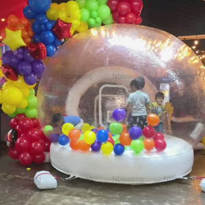 In Stock Commercial PVC Domes Kids Inflatable <b>Balloon</b> Dome Bubble Tent House <b>Custom</b> Made Size 240329 Factory Direct Commercial C - Product Image 2