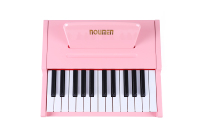 Nouveau style rose, piano en bois à 25 touches, cadeau pour enfants, adorable jouet piano, orgue électronique