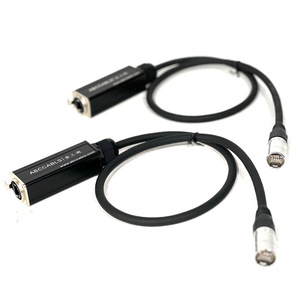 Abccables Adapter <b>Cable</b> Rj45 To Rj45 Shielded Pure Copper <b>Computer</b> Data <b>Cable</b> With Nickel Plated Connectors - Product Image 1