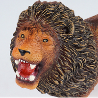 Moule de Simulation en plastique peluche, jouet de Lion en peluche, animaux de la Jungle
