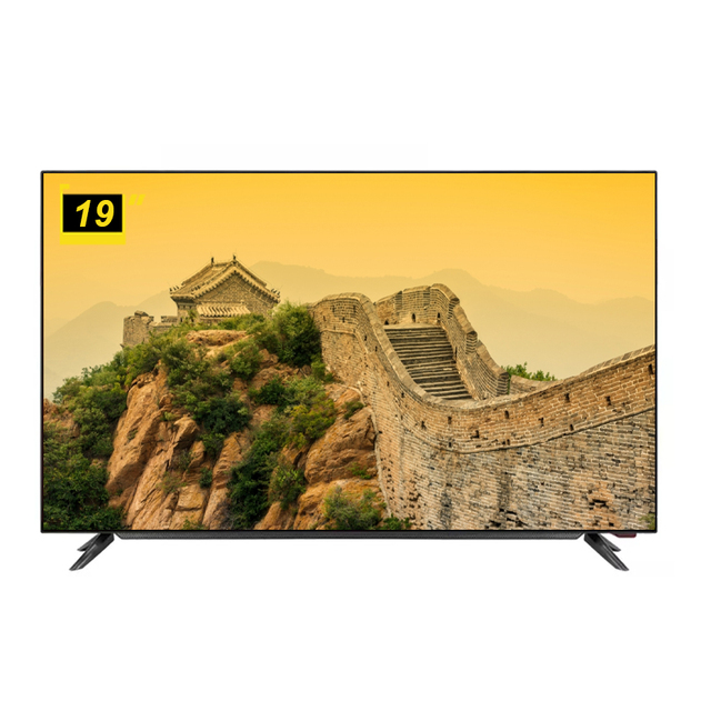 Cheap Price Small Size Hotel Room TV 19 Inch Borderless Screen Television Customize Package
