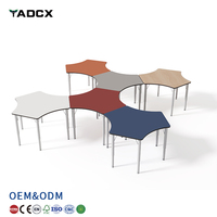 Table d'étude pour étudiants, ensemble moderne de bureau et chaise réglables pour l'école, table de lecture, mobilier de salle de classe