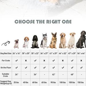 เตียงสุนัขซักได้เสื่อนอนสำหรับสัตว์เลี้ยงแบบถอดได้ทำจากผ้ากำมะหยี่ทนทานกันลื่น - Product Image 6