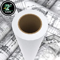 20lb Grand Format Papier Pour Jet D'encre CAD Imprimantes 24 pouces x 150» Avec 2 ''Noyau