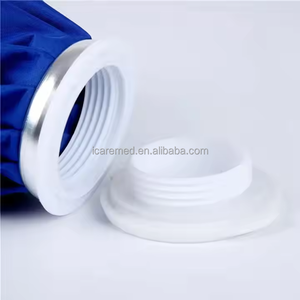 Compresse froide réutilisable, sacs de glace et bouillotte pour blessures, thérapie par le froid et soulagement de la douleur avec enveloppe de soutien élastique - Product Image 4