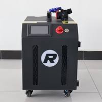 Mesin Pembersih Laser Pulsa Genggam Portabel Kecil dengan Harga Terjangkau untuk Menghilangkan Noda Cat Minyak Kayu dan Karat 300w 500w