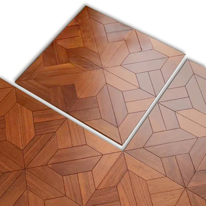 Parquet d'art en teck massif de style palais de <span class=keywords><strong>Versailles</strong></span> de luxe certifié ENF & B1 parquet en bois d'ingénierie pour le parc du salon - Product Image 4