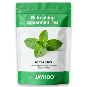 Tisana Biologica alla Menta Verde Naturale Rinfrescante per Digestione e Relax in Confezione OEM/ODM Disponibile - Product Image 1