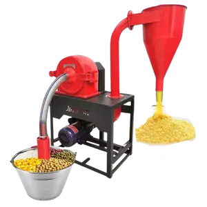 WEIYAN alta capacidad 800-1000 kg/h autocebante maíz trigo Flouring molino máquina trituradora de maíz máquina trituradora de grano