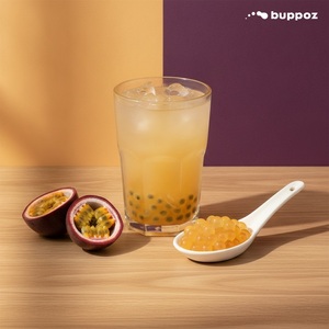 มันสำปะหลังและระเบิดผลไม้เสาวรส Boba Popping Boba - Product Image 6