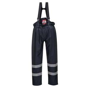PORTWEST - S772NARS Bizflame Rain FR multiprotección sin forro pantalón azul marino-EAN 5036108276875 ROPA DE TRABAJO RESISTENTE A LLAMAS - Product Image 1