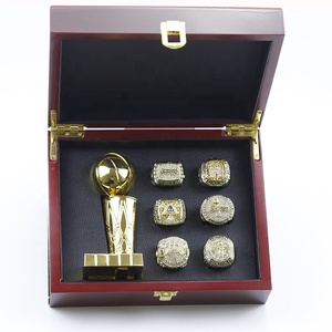 حلقات الأبطال الرياضية المخصصة لتقليد لينغهو 6 شباب كرة السلة مع الكأس الذهبية - Product Image 2