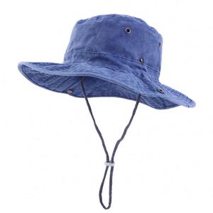 หมวกบักเก็ตผ้าคอร์ดูรอยพิมพ์ลายแบบซับลิเมชั่น ปรับขนาดได้ สไตล์ลำลอง แฟชั่น สำหรับเดินป่า กิจกรรมกลางแจ้ง ตกปลา  รับผลิตตามสั่งพร้อมโลโก้ขายส่ง - Product Image 4