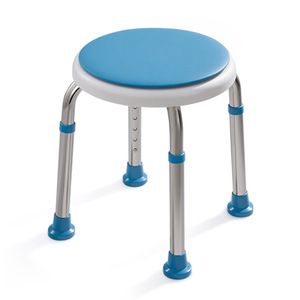 Tabouret de douche rotatif Jeff en alliage d'aluminium 32,5*9*41,5 antidérapant pour personnes âgées, utilisation dans la salle de bain - Product Image 4