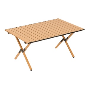 Camping Folding <b>Table</b> Accessory Height Adjustable Korea <b>BBQ</b> <b>Table</b> Camping Steel Portable Detachable <b>Table</b> for <b>Outdoor</b> Use - Product Image 1