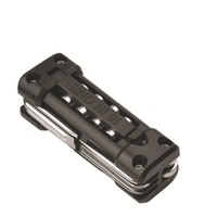Clé à molette réglable multifonctionnelle portable en acier au carbone, à commande manuelle, pour le camping en plein air, le vélo, la moto