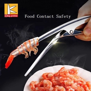 Éplucheur en acier inoxydable de ml, pour éplucher les crevettes, <span class=keywords><strong>Crevette</strong></span>, ouvre-fruits de mer, outils de cuisine, <span class=keywords><strong>pince</strong></span> à éplucher les crevettes - Product Image 3