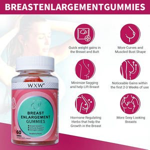 Suppléments de soins de santé Gommes pour l'élargissement du sein Croissance des seins Bonbons Gommes raffermissantes naturelles pour les seins - Product Image 5