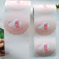 Etiquetas Adhesivas Promocionales Personalizadas en Rollo, Impermeables, de Diferentes Tamaños, 100 Unidades por Paquete