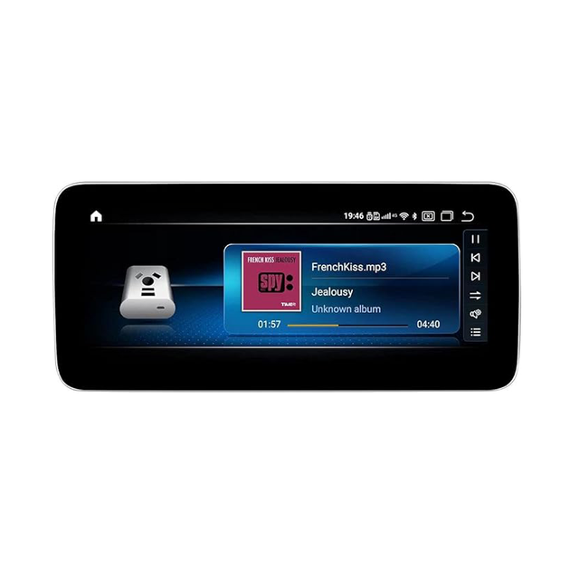 On Sale 8G+128G 10.25inch Auto-DVD-Player Car Radio Android Stereo for Mercedes Benz GLA CLA a Class W176 X156 2016-2018 NTG5.0