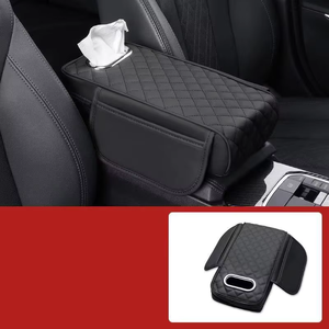 Cubierta de reposabrazos de coche caja de pañuelos aumento para Suzuki <span class=keywords><strong>Grand</strong></span> <span class=keywords><strong>Vitara</strong></span> 2005 2006 2007 2008 2009 2010 2011 2012 2013 <span class=keywords><strong>2014</strong></span> 3nd - Product Image 2