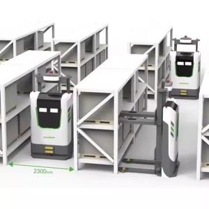 Carretilla elevadora apiladora guiada Automática Industrial apilador eléctrico AGV de 1,4 toneladas a la venta - Product Image 6