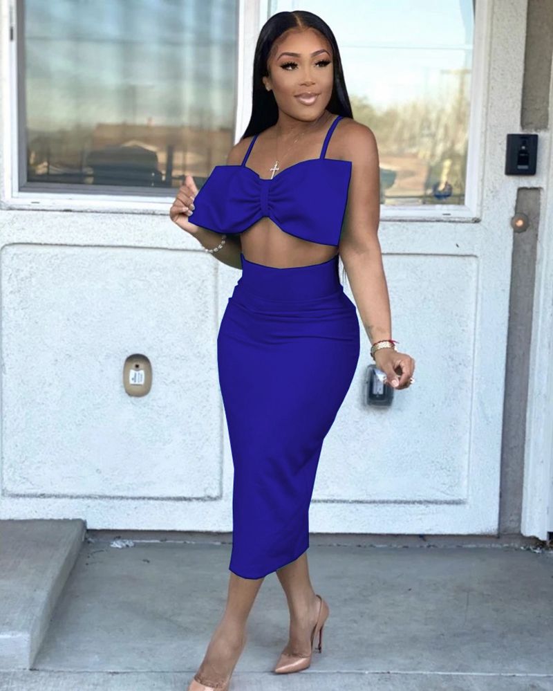 Sexy conjunto de dos piezas de cumpleaños trajes para las mujeres