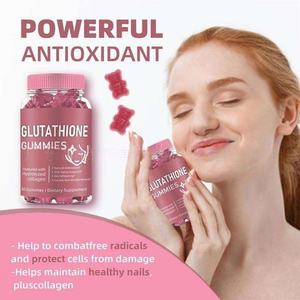 Permen Jeli Multivitamin JH Supplier, <span class=keywords><strong>Vitamin</strong></span> Gummy Bear Kecantikan, Label Pribadi Kustom, Permen Pemutih Kulit Vegan, Grosir Kolagen Gummies - Product Image 5