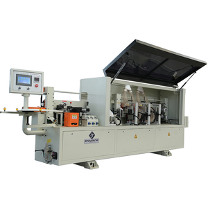 Ön freze ile ahşap konik kenar bantlama makinesi otomatik Edgebander köşe yuvarlama makinesi - Product Image 1