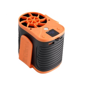Ventilateur portable turbofan à prix de gros, pour extérieur, haute température, rechargeable, ultra longue autonomie, mini ventilateur à fixer à la taille - Product Image 1