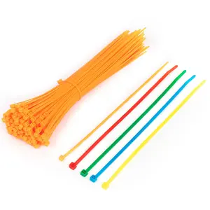 Colored nylon plastic cable tie cable tie rope wire binding belt holder self-locking cable tie