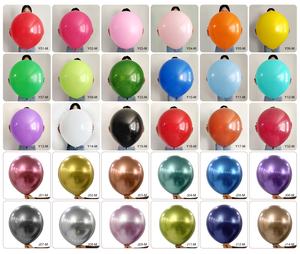Grosir Pabrik Balon Mutiara Macaroon Standar 18 inci 74 Warna Balon Besar Globos Balon Lateks Helium - Product Image 4