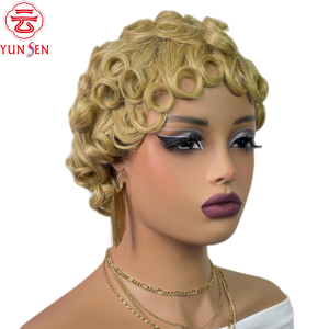 <span class=keywords><strong>ผม</strong></span>แท้ 100% แบบถักมือ ลอนเต็มศีรษะ สินค้าใหม่จากโรง<span class=keywords><strong>งาน</strong></span>โดยตรง ดีไซน์แฟชั่นสวยหรูมีสไตล์สำหรับผู้หญิง - Product Image 4