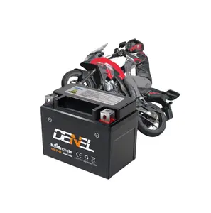 Batterie de moto 12v de stockage rechargeable 6mf4l