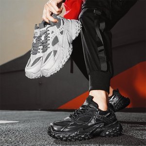 Scarpe da Uomo Alla Moda <span class=keywords><strong>con</strong></span> Lacci Traspiranti Personalizzabili <span class=keywords><strong>con</strong></span> Logo Scarpe da Passeggio <span class=keywords><strong>con</strong></span> Lacci per Uomo - Product Image 6