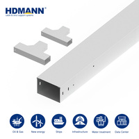 Hdmann CE NEMA Certifié, Chemin de câbles en acier galvanisé électrolytique haute résistance à surface lisse pour le routage hospitalier