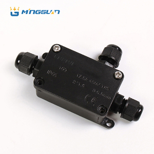 6x ABS điện hộp nối nhỏ tự làm điện ngã ba dự án hộp siêu mỏng dẫn ánh sáng lõm với Hộp nối - Product Image 6