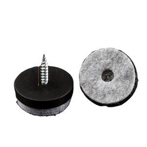 Silent Anti-Slip Furniture <b>Pads</b> Reusable Iron Self-Tapping Screws <b>Felt</b> <b>Pads</b> for Floor Anchors for Sofas Chairs Tables Stools - Product Image 1