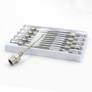 Aguja Veterinaria de Acero Inoxidable de Pared Gruesa <span class=keywords><strong>para</strong></span> Jeringa, <span class=keywords><strong>para</strong></span> Inyección de Vacunas en Cerdos, Ganado, Ovejas, Pollos, Patos, Gansos, Conejos, Perros - Product Image 3