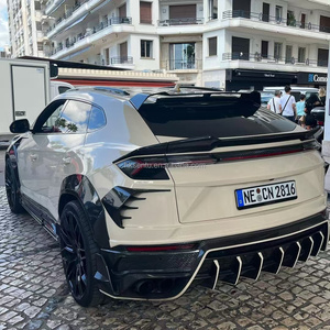 สปอยเลอร์หลังคาร์บอนไฟเบอร์แท้สำหรับรถยนต์ Lamborghini Urus รุ่นปี 2018 ขึ้นไป  ผิวเงาสูง  อุปกรณ์ตกแต่งรถยนต์ - Product Image 4