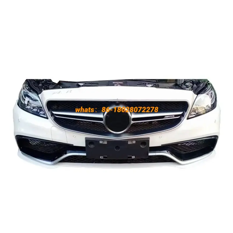 For Auto Spare Parts Body Kit Parts Front Face Assembly Car Bumper For Benz CLS63 W218 2015 2017