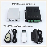 Boîtier de commande synchrone pour 2/3/4 actionneurs linéaires avec télécommande filaire/sans fil pour table élévatrice et système de mouvement synchronisé
