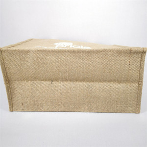 Eco friendly Customize logo Recycle Personalized Custom 100% <strong>Jute</strong> <strong>Tote</strong> <strong>Bag</strong> <strong>Wholesale</strong> - Product Image 2