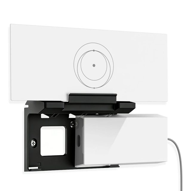 Wall Mount Bracket for Starlink Standard V4 Router & Power Supply Aluminum Alloy Holder Cable Management Shock Mount Indoor Use