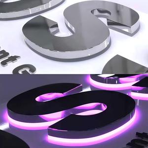 Insegne Luminose Vintage per Attività Commerciali, Lettere Illuminate di Grandi Dimensioni, Design di Cartelli, Insegna LED con Logo, Lettere LED 3D in Acrilico - Product Image 3