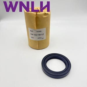Sello de Aceite de Alta Presión WNLH AW3055, 55x78x12 NBR, Sello de Eje para Excavadoras Kawasaki K3V K5V Hitachi HPV, Repuestos - Product Image 1