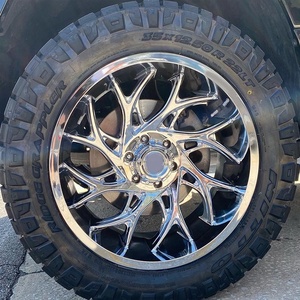 Ruedas Forjadas para SUV, Camionetas Todoterreno 4X4, 6X6, 22X12, 24X14, 26X14, 26X16, 5X127, 5X139.7, 6X135, 6X139.7, 8X165.1, 8X170, 5x5.5, F-150 Lightning - Product Image 2