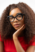 Purple Leopard Round Reading Glasses for Women Anti Blue Light Eyeglasses Frames Presbyopic Glasses Magnifier